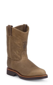 Light Brown Chippewa Boots Corbin